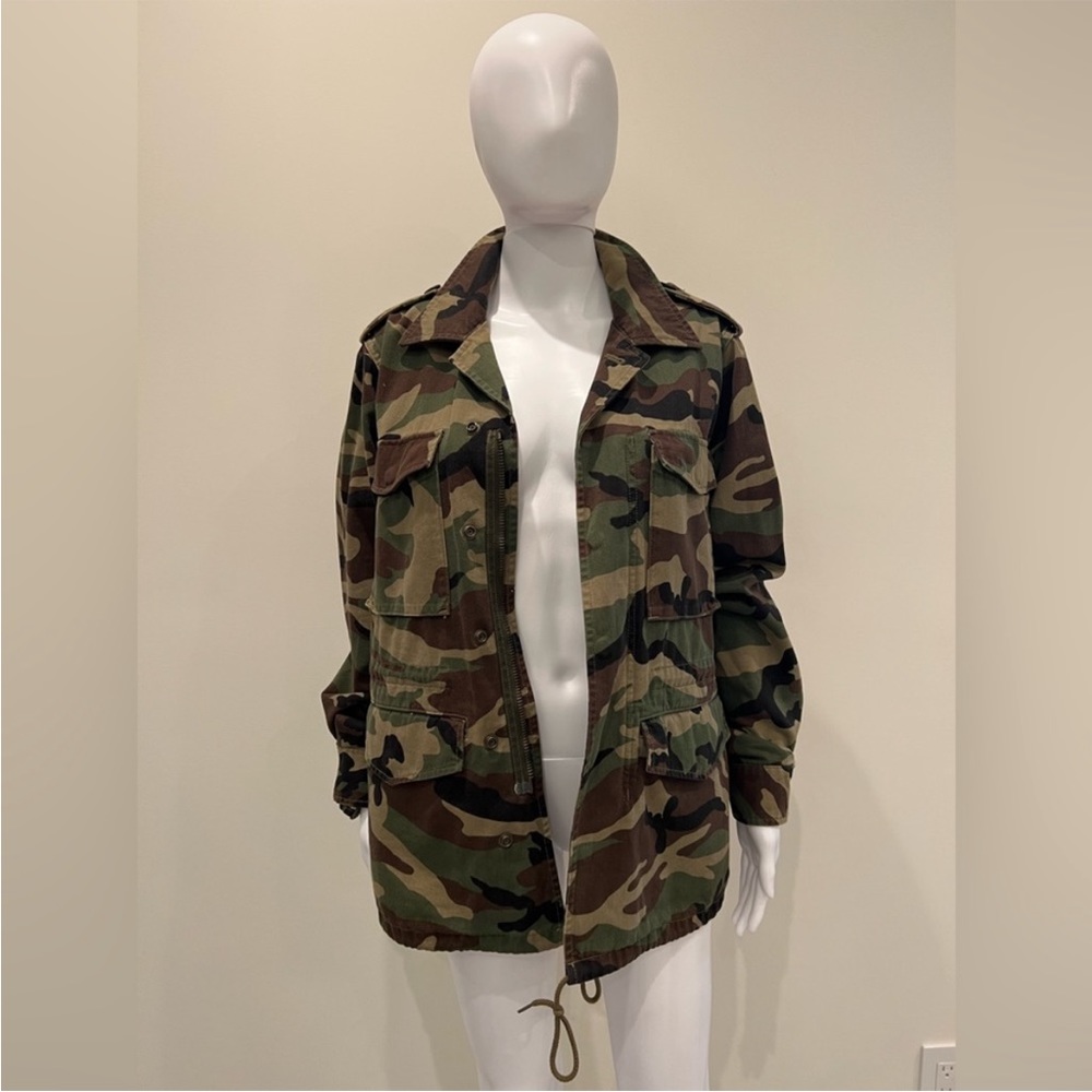 SAINT LAURENT || Camo Jacket